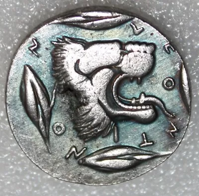 Vintage Ancient Greece Lion From Liontini Filler Coin • $12.90