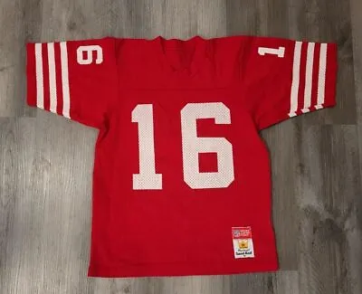 49ers Authentic Vintage MacGregor Sand-Knit #16 JOE MONTANA Jersey Size Medium • $80