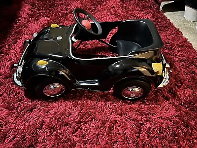 Vintage Young Masters VW Beetle Bug Convertible Pedal Car • $375