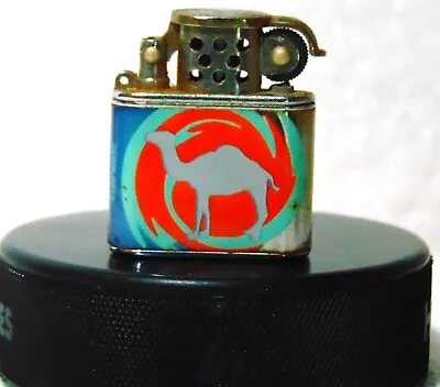 Vintage Small Sized Red Camel Cigarette Lighter • $17.99