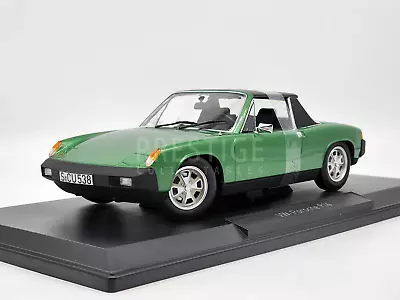 Norev 1975 VW Porsche 914 2.0 Green Metallic 1:18 Scale - New • $143.53