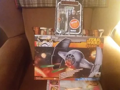 Hasbro Disney Star Wars Rebels The Inquisitor's Tie Advanced Prototype Vehicle • £50