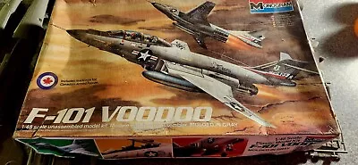 Vintage Monogram F-101 Voodoo 1:48 Model Airplane Kit Open Box • $16.50