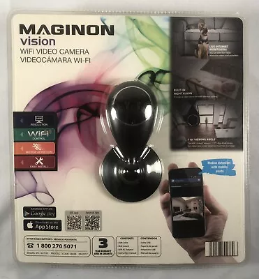 Maginon Vision Wifi Video Camera 2 Way Speaker Night Vision Motion Detection • $44.95