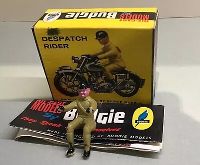 Budgie Morestone 456 DR Despatch Rider Original Box And Rider Only Vintage • $37.30