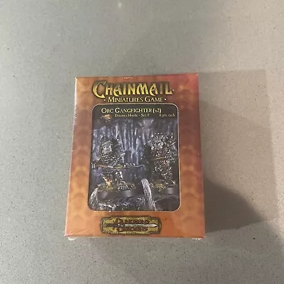 Dungeons And Dragons Chainmail: Orc Gangfighter Drazen's Horde Set 4  SEALED • $25