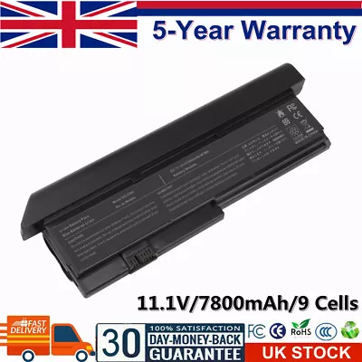 6/9 Cell Battery For IBM Lenovo ThinkPad X200 X201i ASM 42T4539 42T4541 42T4543 • £18.99