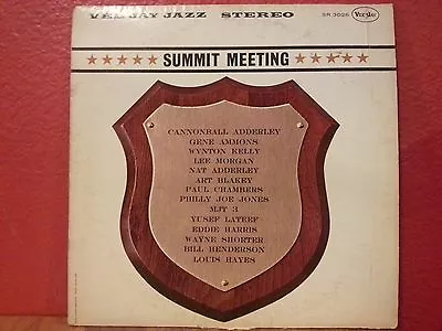 Summit Meeting LP 1961 Jazz Vee Jay 3026 Vg • $9.99