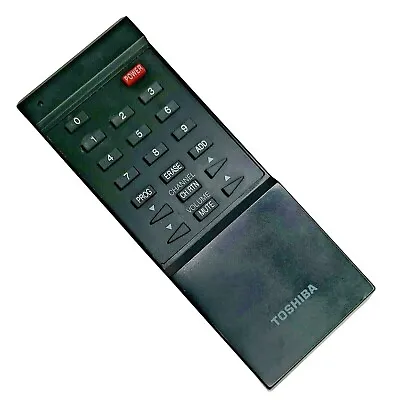 Vintage Toshiba 7643-110-7 TV Wireless Remote Control Tested Powers On • $9.60