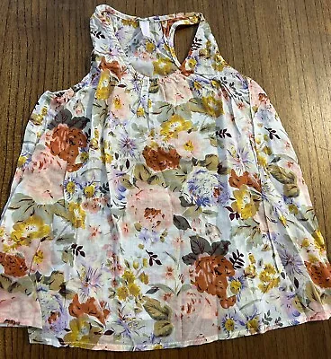 Toddler Girls ZIMMERMANN Floral Print Cotton Dress Size 2 Excellent Condition • $4.99