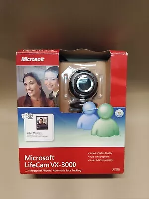 Microsoft Windows Live Messenger LifeCam VX-3000 USB 2.0 Webcam PC  • $9.95