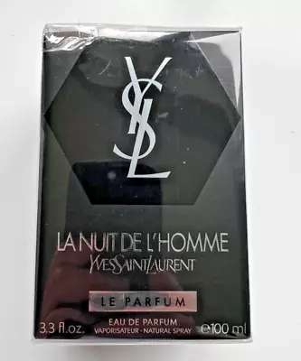 YSL YVES SAINT LAURENT LA NUIT DE L'HOMME LE PARFUM Men 100ml EDP NEW SEALED • £79