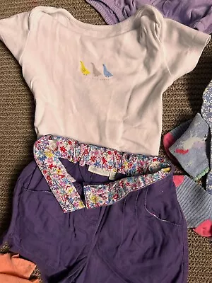 Toddler Girl 12-18 Months Spring/summer Clothes Bundle Joules JLewis Mothercare • £12.07