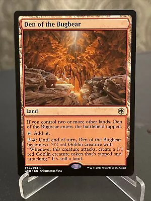 MTG Den Of The Bugbear Adventures In The Forgotten Realms 254/281 Regular Rare • $2.99