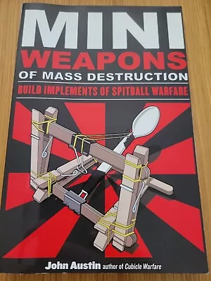 2 Mini Weapons Of Mass Destruction: Build Implements Of Spitball Warfare Books • $10