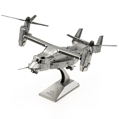 $14.95 • Buy Fascinations Metal Earth V-22 OSPREY Aircraft 3D Laser Cut Steel DIY Model Kit