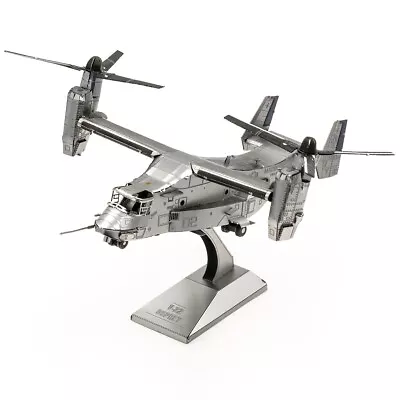 $14.95 • Buy Fascinations Metal Earth V-22 OSPREY Aircraft 3D Laser Cut Steel DIY Model Kit