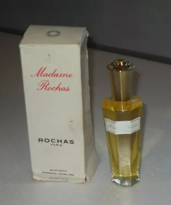 Vintage Rare Madame Rochas By Rochas Woman 100ml Eau De Toilette Spray • £32.99