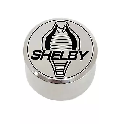 Ford Shelby Cobra (Outlined) - Polished Billet Aluminum Breather - Ansen USA • $32