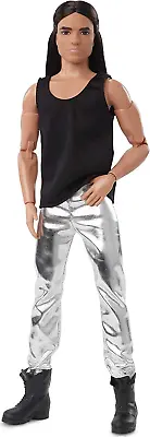 Signature Ken Doll With Long Brunette Hair - Fully Posable Fashion Doll • $56.72