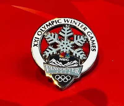 Vancouver 2010 NBC Media Pin • $9.99