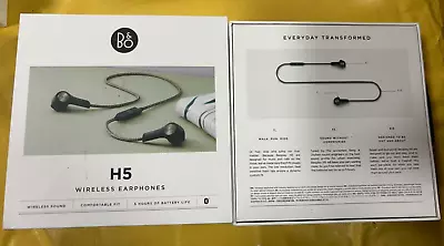 B&O H5 Wireless Headphones Moss Green *FOR PARTS ONLY* SET OF 6 PCS • £29.99