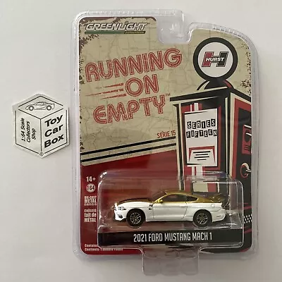 GREENLIGHT - 2021 Ford Mustang Mach 1 (Hurst - Running On Empty Series 15) H94g • $17.95