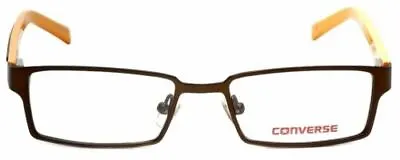 Converse Eyeglasses Frames For Kids Metal Rectangular K010 Brown 47-16-125 • $14.90