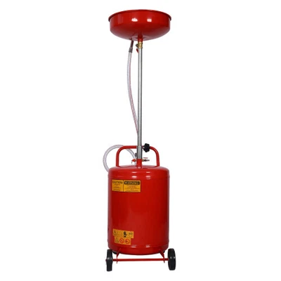 $192.99 • Buy 18 Gallon Portable Waste Oil Drain Capacity Tank Air Operated Oil Change Drainer