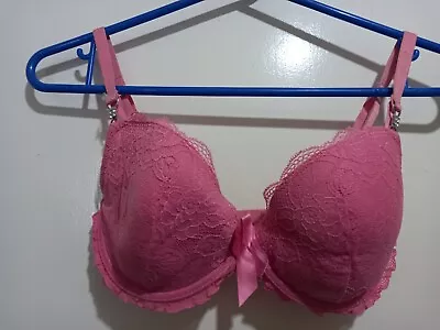 La Senza Bra UK 32D Wired Push Up Soft Pad • £4.70