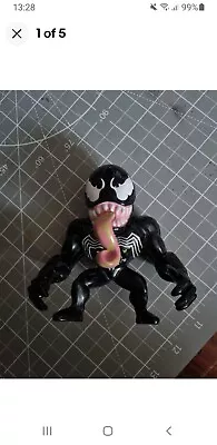 4  Jada Marvel Die-Cast Metal Figure VENOM SPIDERMAN Green Tounge Variant • £8.50