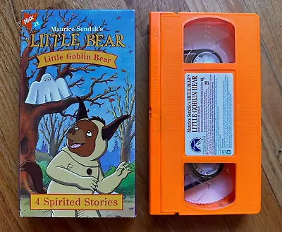 Little Bear LITTLE GOBLIN BEAR VHS Maurice Sendak Nick Jr. HALLOWEEN 4 Stories! • $12.99