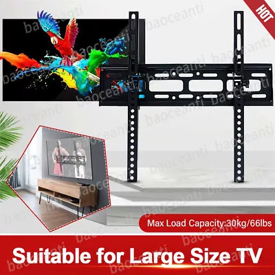 TV Wall Mount Bracket Full Motion Swivel LCD LED 32 40 43 47 50 55 60 65 Inch TV • £9.90