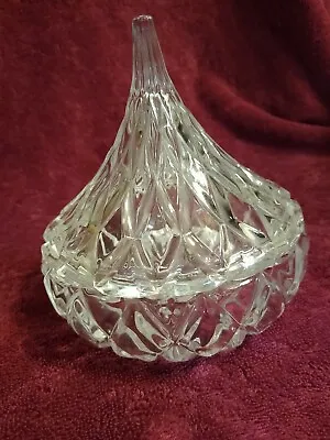 $17.50 • Buy Shannon Crystal Designs Of Ireland 5  Crystal  Covered Bowl  Hershey's Kiss 