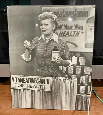 I LOVE LUCY   Vitameatavegamin  8x12 Sign • $18