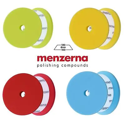 Polishing Pad Polishing Sponge Velcro Closure Menzerna 150 Mm Quality Polisher PAD • $14.01
