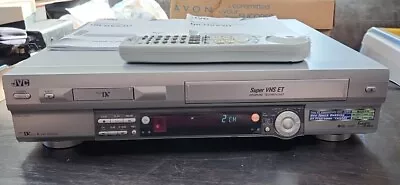 JVC SR-VS30U-VS30 MiniDV Mini DV SVHS ET Player Recorder Dual Deck Eats Tapes • $375