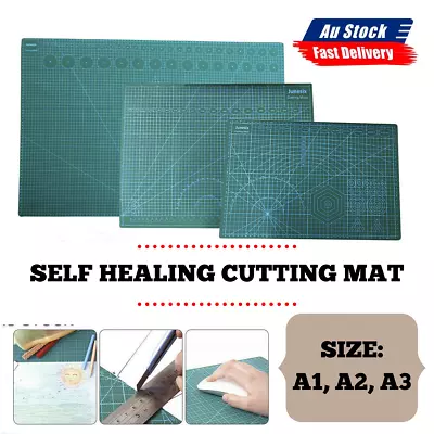 Large A1 A2 A3 Thick Self Healing Cutting Mat Double-Side Art Craft DIY Au Stock • $14.99