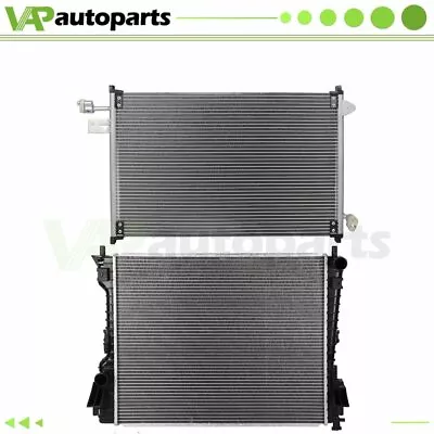 For 2005-2009 Ford Mustang Aluminium Radiator & Condenser Cooling Assembly • $117.88