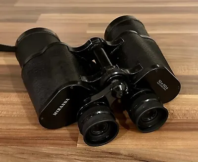 Miranda 10x50A Full Size Wide Angle Binoculars Fully Coated Optics Vintage  • £18.99