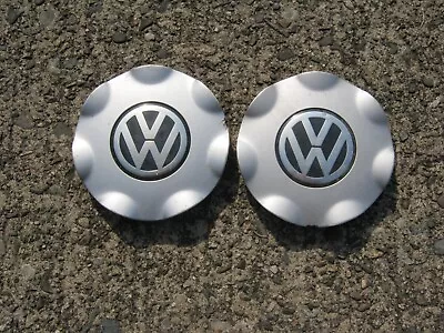 Lot Of 2 1993 To 1997 Volkswagen Jetta Alloy Wheel Center Caps Hubcaps • $31.50