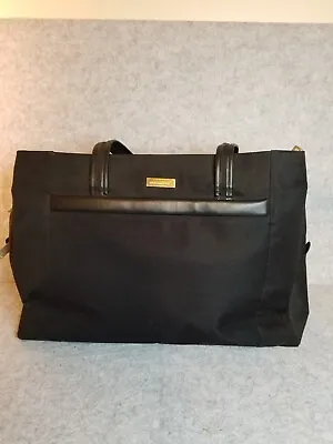 Worldbound - Black Canvas - Briefcase - Laptop - Document -Satchel-  Carry Bag • $28.47