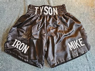 Mike Tyson Autographed Boxing Shorts No COA • $225