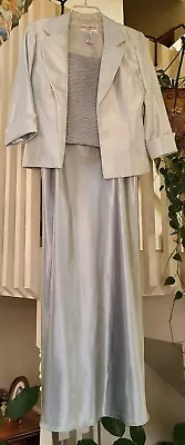 Vintage Light Green Jessica Howard Jacketed Long Dress • $39