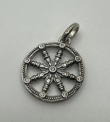 Thomas Sabo Ship Wheel Pendant Genune Sterling Silver 925  • $159