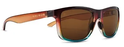 NEW KAENON SUNGLASSES ROCKAWAY TOBACCO DENIM With BROWN  POLARIZED LENSES • $149