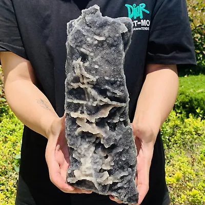 8.8LB Natural Sphalerite Granulated Sugar Cluster Quartz Mineral Specimen • $0.99