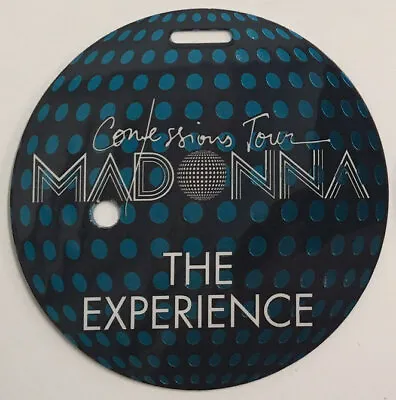 Rare 2006 Madonna Confessions Tour VIP Experience Laminate Pass 4  No Backstage! • $49.99