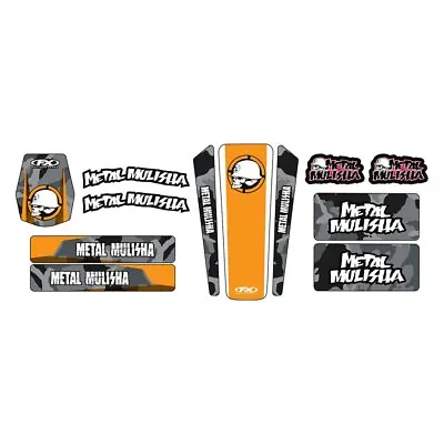 Factory Effex Metal Mulisha Decal Sticker Fender Swingarm Fork Trim Kit 21-50560 • $30