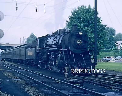 Railroad Print Virginian Vgn Passenger Steam Action 4-6-2 Loco #214  • $9.95